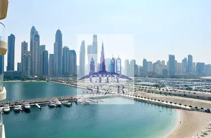 Apartment - 3 Bedrooms - 3 Bathrooms for sale in Marina Vista - EMAAR Beachfront - Dubai Harbour - Dubai