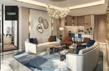 Living Room image for: Townhouse - 4 Bedrooms - 5 Bathrooms for sale in Verona - Damac Hills 2 - Dubai, Image 1