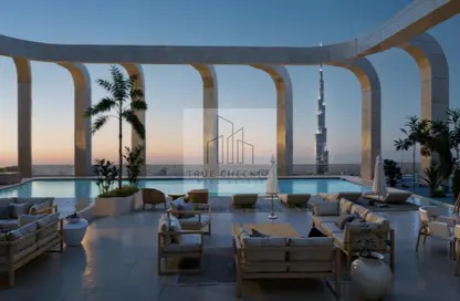 شقة - غرفة نوم - 2 حمامات للبيع في دي دبليو تي إن ريزيدنسز - الخليج التجاري - دبي