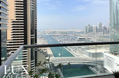 Apartment - 2 Bedrooms - 3 Bathrooms for sale in Iris Blue - Dubai Marina - Dubai