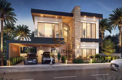 Townhouse - 4 Bedrooms - 4 Bathrooms for sale in Costa Brava 2 - Costa Brava at DAMAC Lagoons - Damac Lagoons - Dubai