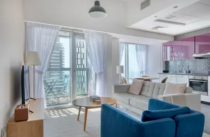 Apartment - 1 Bedroom - 2 Bathrooms for rent in Cayan Tower - Dubai Marina - Dubai
