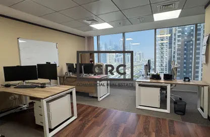 Office Space - Studio - 1 Bathroom for rent in Saba Tower 1 - JLT Cluster E - Jumeirah Lake Towers - Dubai