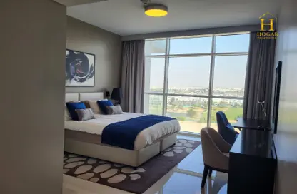 Room / Bedroom image for: Apartment - 1 Bedroom - 2 Bathrooms for rent in Artesia - DAMAC Hills - Dubai, Image 1