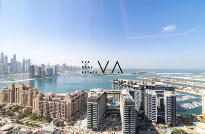 Apartment - Studio - 1 Bathroom for rent in The Palm Tower - Palm Jumeirah - Dubai
