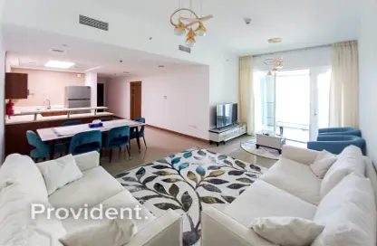 Apartment - 1 Bedroom - 2 Bathrooms for rent in Sulafa Tower - Dubai Marina - Dubai