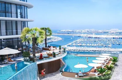 Pool image for: Apartment - 3 Bedrooms - 4 Bathrooms for sale in Sobha Seahaven Tower B - Sobha Seahaven - Dubai Harbour - Dubai, Image 1