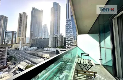 شقة - 1 حمام للايجار في برج أبر كريست - دبي وسط المدينة - دبي