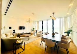 Living / Dining Room image for: Apartment - 3 bedrooms - 4 bathrooms for sale in Reem Nine - Shams Abu Dhabi - Al Reem Island - Abu Dhabi, Image 1