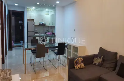 Living / Dining Room image for: Apartment - 1 Bedroom - 1 Bathroom for sale in Al Fouad Building - Al Furjan - Dubai, Image 1