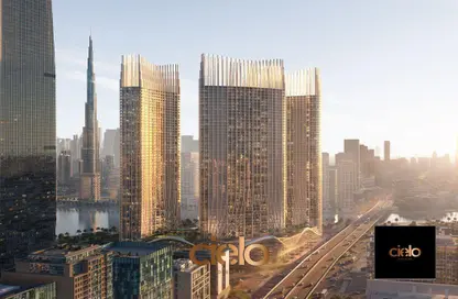 Apartment - 1 Bathroom for sale in Binghatti Skyrise - Business Bay - Dubai