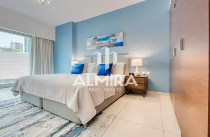 Room / Bedroom image for: Apartment - 1 Bedroom - 2 Bathrooms for rent in The ARC - Shams Abu Dhabi - Al Reem Island - Abu Dhabi, Image 1