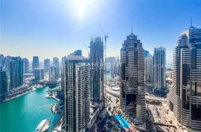 Outdoor Building image for: Apartment - 1 Bedroom - 1 Bathroom for sale in Cayan Tower - Dubai Marina - Dubai, Image 1
