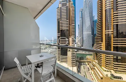 Apartment - 1 Bathroom for rent in Botanica Tower - Dubai Marina - Dubai