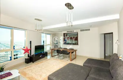 Apartment - 1 Bedroom - 2 Bathrooms for rent in Icon Tower 2 - JLT Cluster L - Jumeirah Lake Towers - Dubai