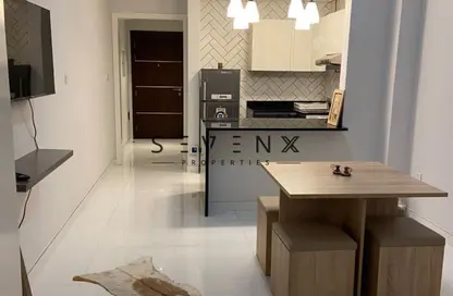 Apartment - Studio - 1 Bathroom for rent in Plazzo Residence - Jumeirah Village Triangle - Dubai