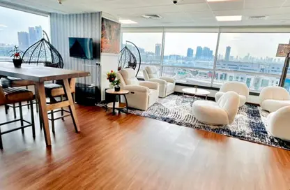 مركز أعمال - استوديو - 2 حمامات للايجار في برج كونكورد - مدينة دبي الإعلامية - دبي