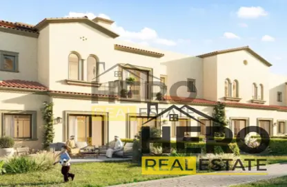 Townhouse - 2 Bedrooms - 3 Bathrooms for rent in Bloom Living - Zayed City (Khalifa City C) - Khalifa City - Abu Dhabi