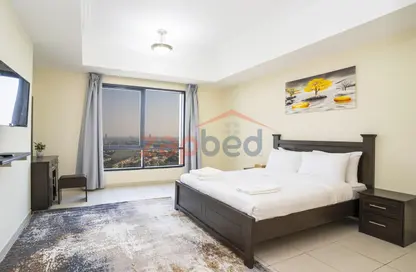 صورة لـ غرفة- غرفة النوم شقة - 2 غرف نوم - 3 حمامات للايجار في جنة الوليد - بحيرة إلوشيو - أبراج بحيرة الجميرا - دبي ، صورة رقم 1