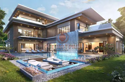 Villa - 7 Bedrooms - 7+ Bathrooms for sale in Portofino - Damac Lagoons - Dubai