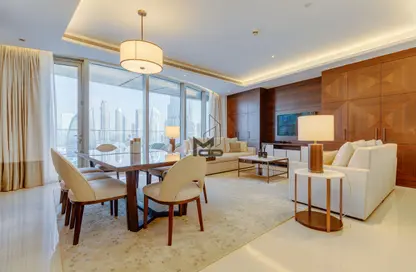 شقة - 3 غرف نوم - 4 حمامات للايجار في 1 فندق العنوان-سكاي فيو - أبراج العنوان سكاي فيو - دبي وسط المدينة - دبي