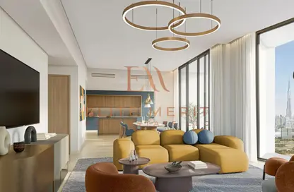 شقة - غرفة نوم - 1 حمام للبيع في ديزاين كوارتر برج أ - ديزاين كوارتر - دبي ديزاين ديستريكت - دبي