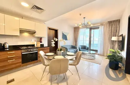 شقة - 2 غرف نوم - 3 حمامات للايجار في برج التألق 1 - أبراج البريق - دبي مارينا - دبي