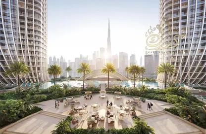 شقة - غرفة نوم - 2 حمامات للبيع في بن غاطي سكاي رايز - الخليج التجاري - دبي