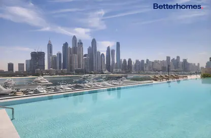 شقة - غرفة نوم - 2 حمامات للايجار في بالاس بيتش ريزيدنس - إعمار بيتشفرونت - دبي هاربور - دبي