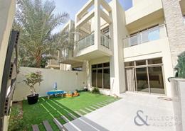 Outdoor House image for: Townhouse - 3 bedrooms - 4 bathrooms for sale in The Polo Townhouses - Meydan Gated Community - Meydan - Dubai, Image 1