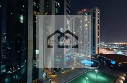 شقة - غرفة نوم - 2 حمامات للبيع في أورينت تاور 1 - أورينت تاور - البستان - عجمان