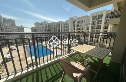 Apartment - 3 Bedrooms - 3 Bathrooms for rent in Hayat Boulevard-1A - Hayat Boulevard - Town Square - Dubai
