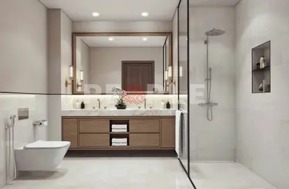 Bathroom image for: Apartment - 3 Bedrooms - 4 Bathrooms for sale in Palace Beach Residence - EMAAR Beachfront - Dubai Harbour - Dubai, Image 1