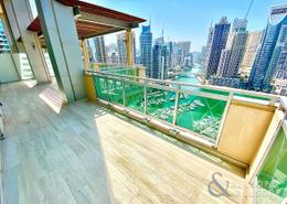 Penthouse - 3 bedrooms - 4 bathrooms for rent in Al Fairooz Tower - Emaar 6 Towers - Dubai Marina - Dubai