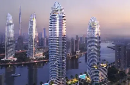 Apartment - 2 Bedrooms - 2 Bathrooms for sale in Canal Crown - Business Bay - Dubai