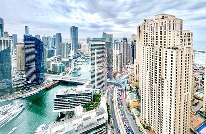 Duplex - 5 Bedrooms - 6 Bathrooms for rent in Bay Central West - Bay Central - Dubai Marina - Dubai