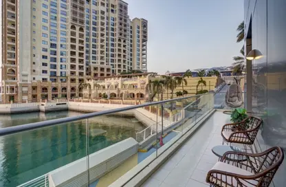 Apartment - 1 Bedroom - 2 Bathrooms for rent in Oceana Atlantic - Oceana - Palm Jumeirah - Dubai