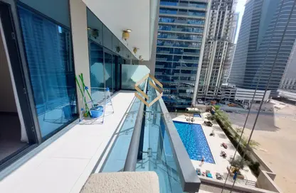 Pool image for: Apartment - 1 Bedroom - 2 Bathrooms for sale in Merano Tower - Business Bay - Dubai, Image 1