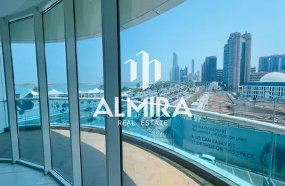 دوبلكس - 4 غرف نوم - 4 حمامات للايجار في برج بالغيلم - شارع الكورنيش - أبوظبي