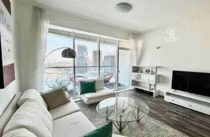 Apartment - 1 Bedroom - 2 Bathrooms for sale in Hub Canal 1 - Hub-Golf Towers - Dubai Sports City - Dubai