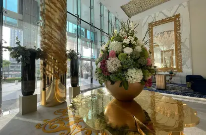 Apartment - Studio - 1 Bathroom for rent in Damac Maison Prive B - Damac Maison Prive - Business Bay - Dubai