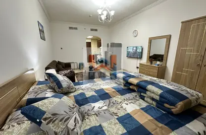 Apartment - Studio - 1 Bathroom for rent in Jasmine Towers - Garden City - Ajman