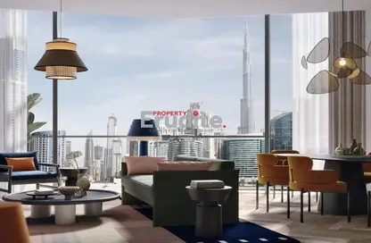شقة - غرفة نوم - 2 حمامات للبيع في بنينسولا ثري - بنينسولا - الخليج التجاري - دبي
