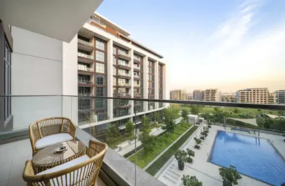Balcony image for: Apartment - 2 Bedrooms - 2 Bathrooms for rent in Acacia A - Park Heights - Dubai Hills Estate - Dubai, Image 1