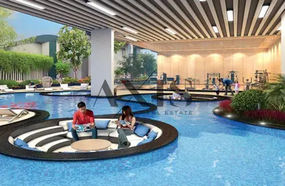 صورة لـ حوض سباحة شقة - 2 غرف نوم - 3 حمامات للبيع في المدينة الملاحية - دبي ، صورة رقم 1
