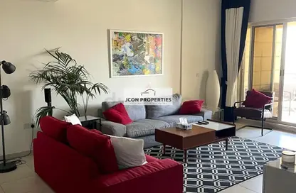 شقة - 2 غرف نوم - 3 حمامات للايجار في طراز البحر المتوسط - مساكن القناه المائية - مدينة دبي الرياضية - دبي