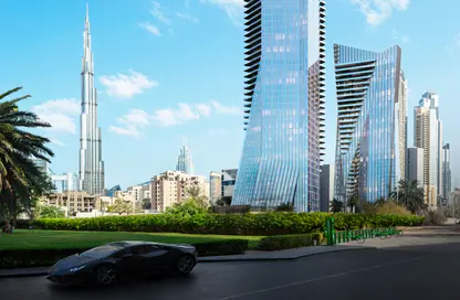 Outdoor Building image for: Apartment - 3 Bedrooms - 4 Bathrooms for sale in Baccarat Hotel and Residences - Burj Khalifa Area - Downtown Dubai - Dubai, Image 1