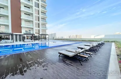 Pool image for: Apartment - 1 Bedroom - 2 Bathrooms for sale in Jewelz by Danube - Arjan - Dubai, Image 1