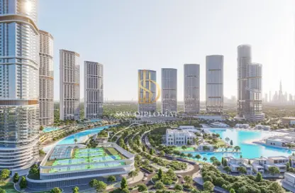 Apartment - 1 Bedroom - 1 Bathroom for sale in 320 Riverside Crescent - Sobha Hartland II - Bukadra - Dubai