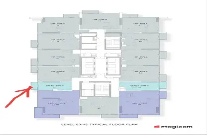 Apartment - Studio - 1 Bathroom for sale in Upper House West - Upper House - Jumeirah Lake Towers - Dubai